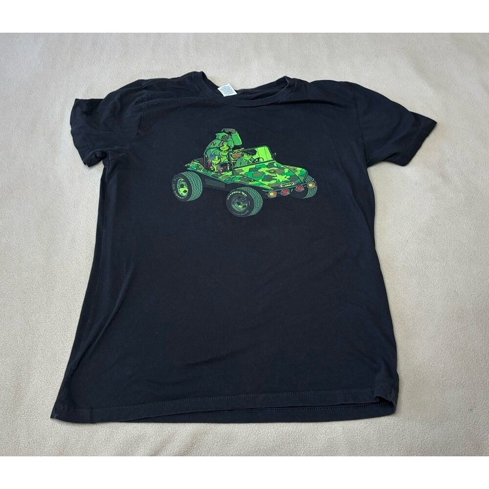 Gorillaz Band Tour T-Shirt Black Size M Hip-Hop Indie Electronic Pop Punk